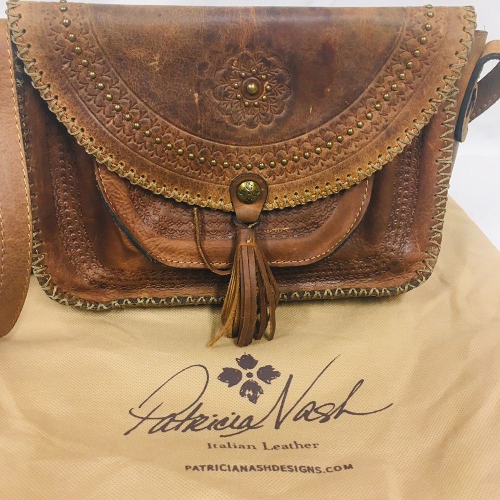 Beaumont Flap Patricia Nash Italian Leather Purse